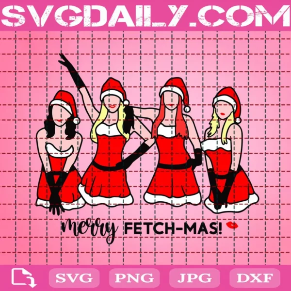 Merry Fetch-Mas Svg