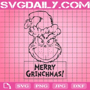 Merry Grinchmas, Christmas Svg