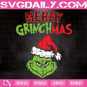 Merry Grinchmas Svg