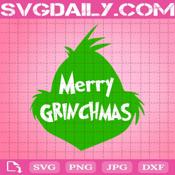 Merry Grinchmas Svg