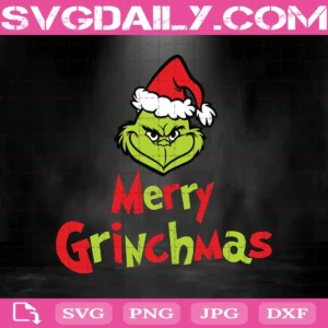 Merry Grinchmas Svg