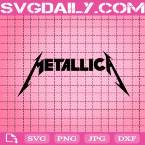 Metallica Rock Band Svg