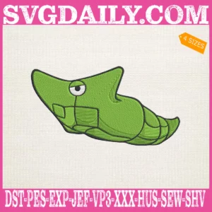 Metapod Pokemon Embroidery Design