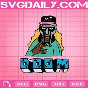 Mf Doom Svg, Cute Mf Doom Svg