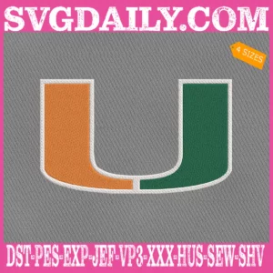 Miami Hurricanes Embroidery Machine