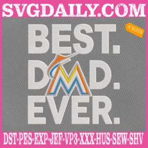 Miami Marlins Embroidery Files