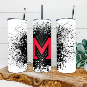 Miami RedHawks Football 20oz Skinny Tumbler