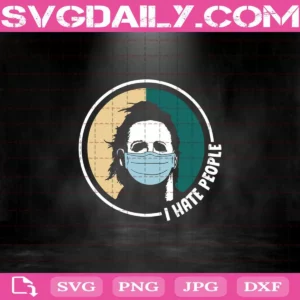 Michael Myers Face Mask Svg