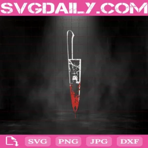 Michael Myers Halloween Knife Svg