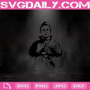 Michael Myers Svg Png Dxf Eps Cutting File For Cricut