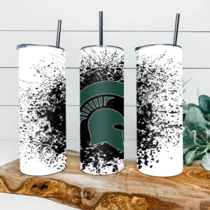 Michigan State Spartans Football 20oz Skinny Tumbler