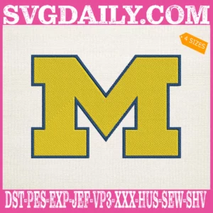 Michigan Wolverines Embroidery Machine