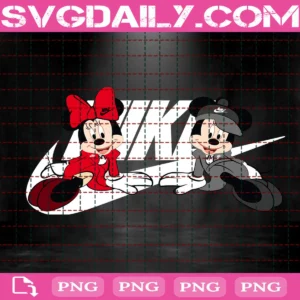 Mickey And Minnie Nike Png