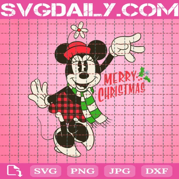 Mickey Christmas Svg