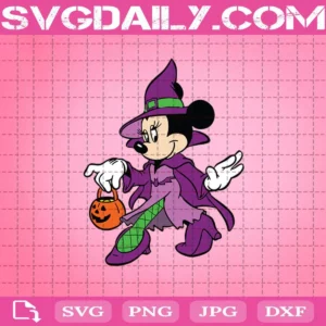 Mickey Halloween Time Svg