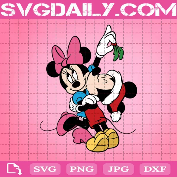 Mickey Mouse And Minnie Mouse Svg