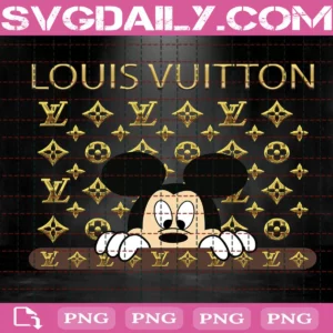 Mickey Mouse Louis Vuitton Png