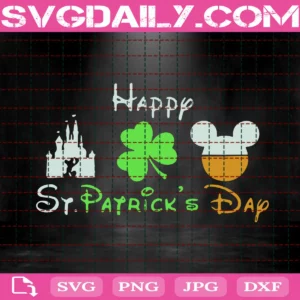 Mickey Mouse Shamrock St Patrick'S Day