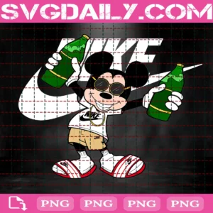 Mickey Nike Png, Mickey Mouse Png