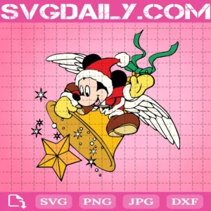 Mickey Santa Claus Svg