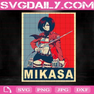 Mikasa Ackerman Svg