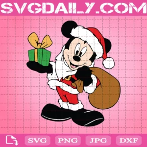 Mikey Santa Svg, Christmas Svg