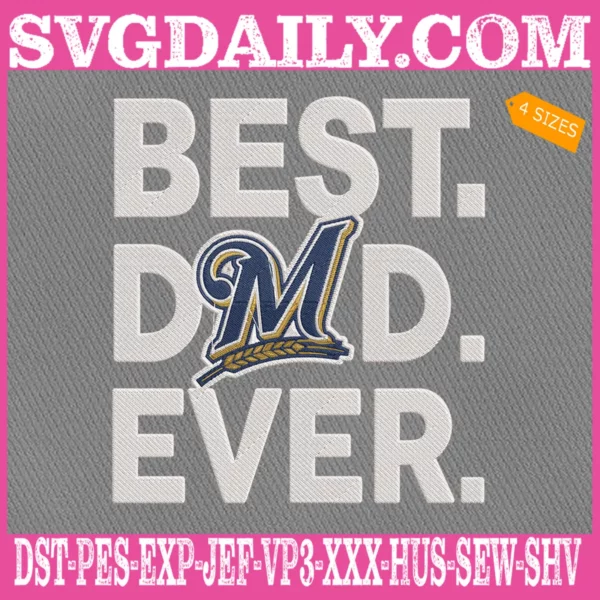 Milwaukee Brewers Embroidery Files