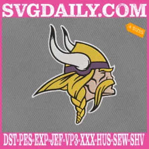 Minnesota Vikings Embroidery Files