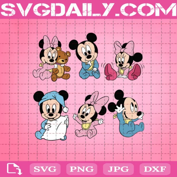 Minnie Mouse Svg Bundle