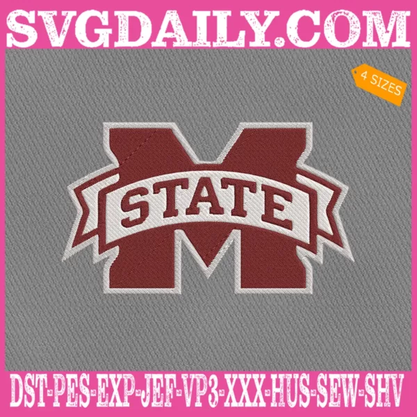 Mississippi State Bulldogs Embroidery Machine