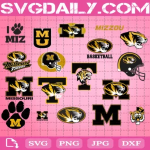 Missouri Tigers Ncaa Svg Bundle