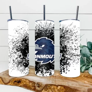 Monmouth Hawks 20oz Skinny Tumbler