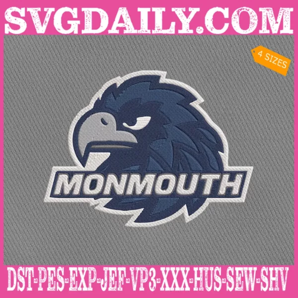 Monmouth Hawks Embroidery Files