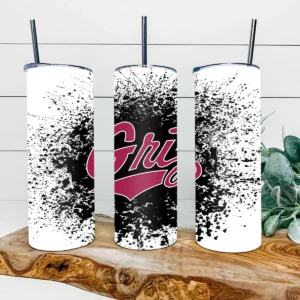 Montana Grizzlies 20oz Skinny Tumbler