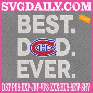 Montreal Canadiens Embroidery Files