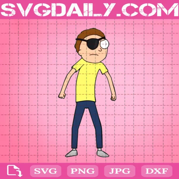 Morty Smith Svg, Rick And Morty Movie Svg