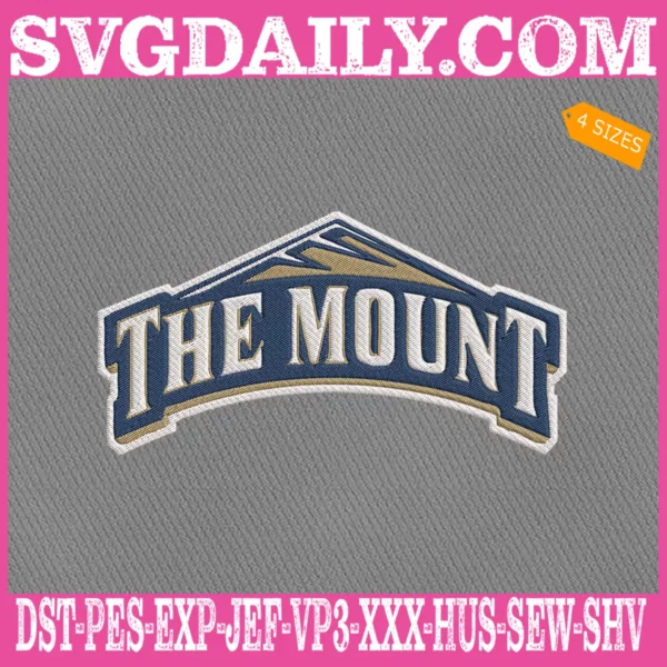 Mount St Mary's Mountaineers Embroidery Files