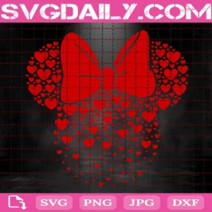 Mouse Hearts Svg