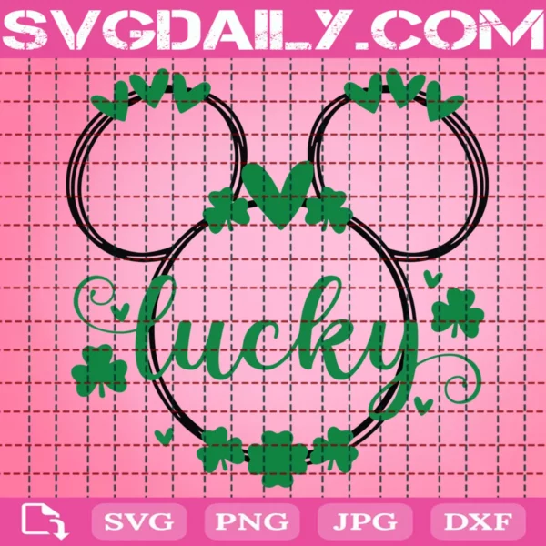 Mouse St Patrick'S Day Svg