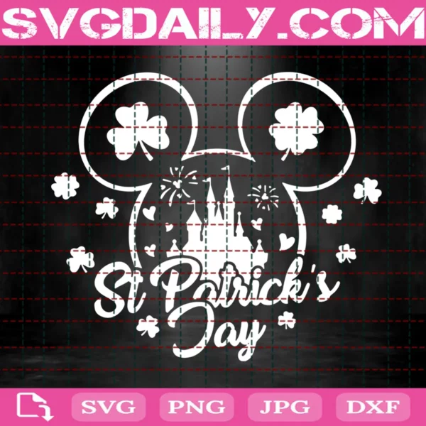 Mouse St Patrick'S Day Svg