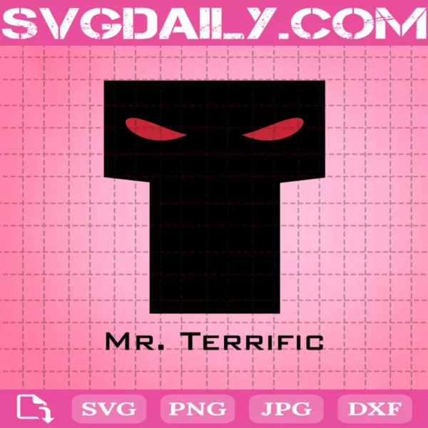 Mr.Terrific Logo Svg