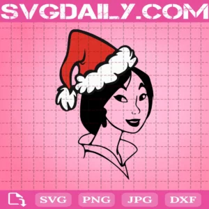 Mulan Princess Svg