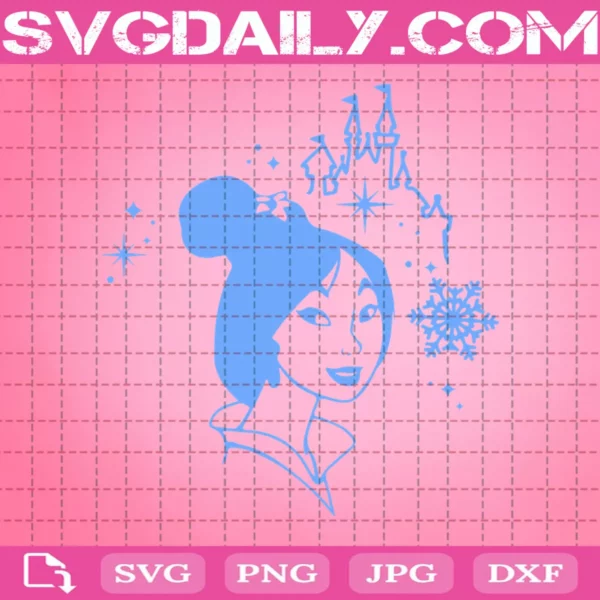 Mulan Svg, Disney Princess Svg