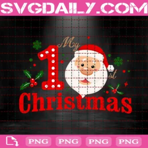 My First Christmas Png
