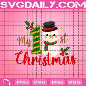 My First Christmas Png