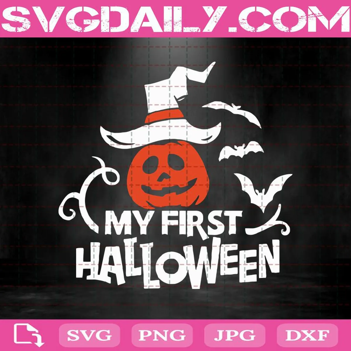 My First Halloween Svg