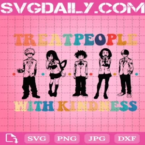 My Hero Academia Friends Svg