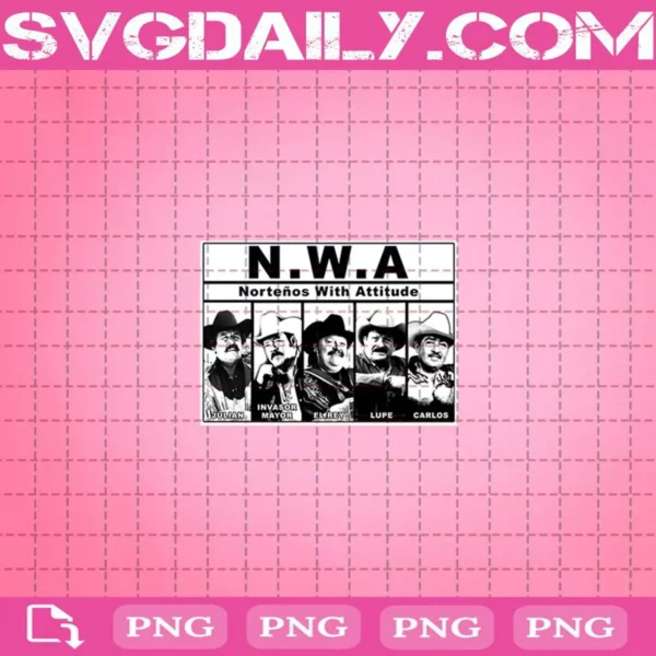 N.W.A Nortenos With Attitude Png