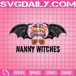 Nanny Witches Svg