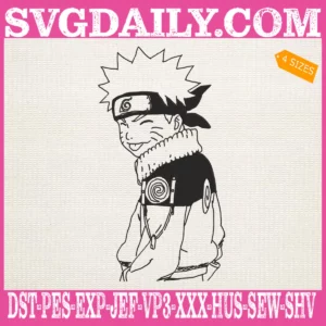 Naruto Embroidery Design